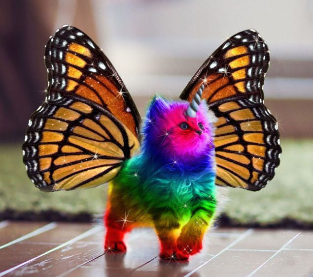 Super Deluxe Monarch Kitten Unicorn